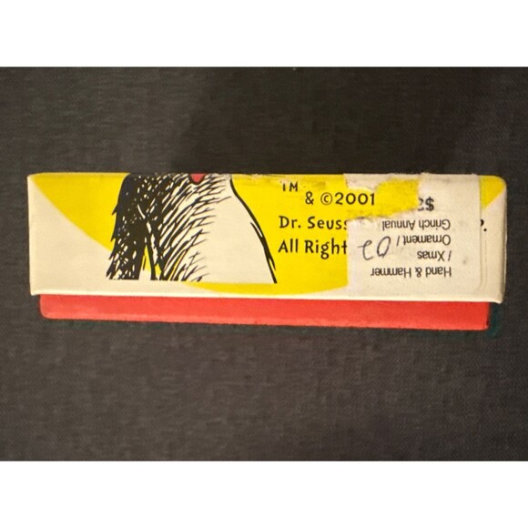 Hand & Hammer 2002 Dr Seuss Grinch Sterling Silver Christmas Ornament Rare! - Picture 13 of 14